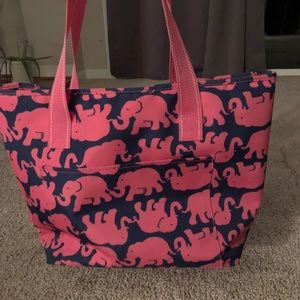 Lilly Pulitzer Elephant Tote Bag